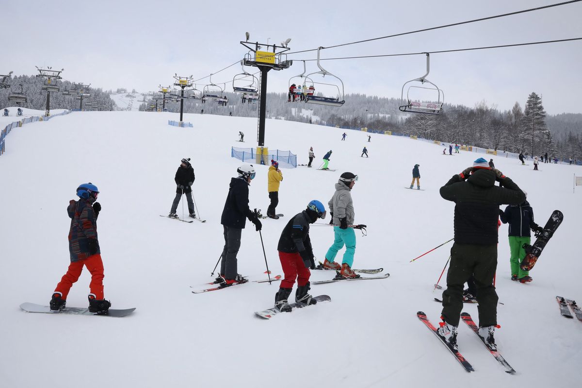 Otwarty stok narciarski w Białce Tatrzańskiej