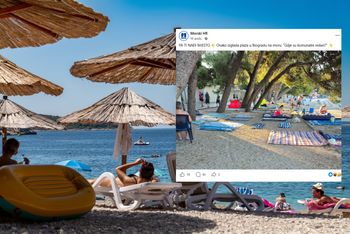 "O 7:30 rano cała plaża zajęta". Turyści mają dość. Pokazali zdjęcia z Chorwacji