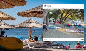 "O 7:30 rano cała plaża zajęta". Turyści mają dość. Pokazali zdjęcia z Chorwacji