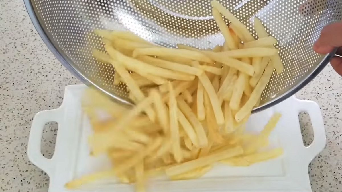 Przepis na frytki jak z McDonald's.