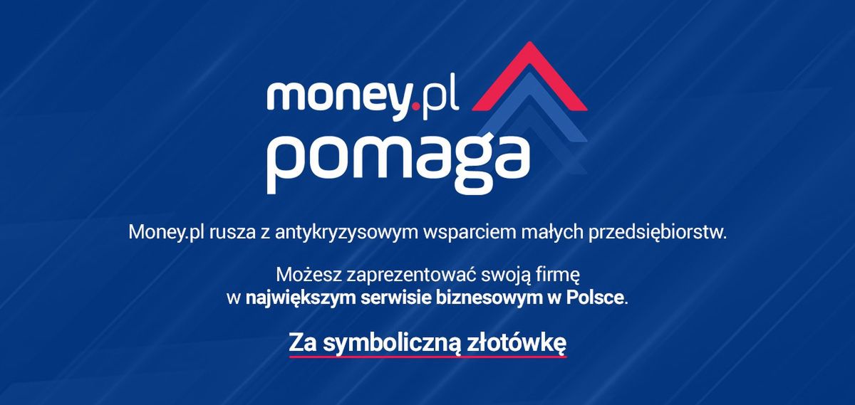 Ruszamy z akcją #moneypomaga. Masz firmę? Zgłoś się do nas po promocję za symboliczną złotówkę