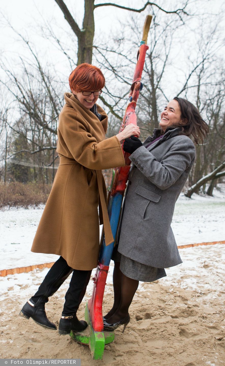 Otwarcie placu zabaw Władysława Świętego w Warszawie, 04.12.2017