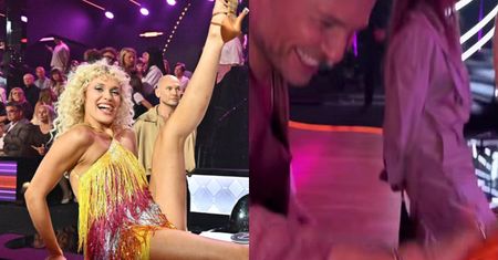 "Taniec z gwiazdami". Tomasz Wygoda wymierzył SOCZYSTEGO klapsa Helenie Englert. "Na szczęście"