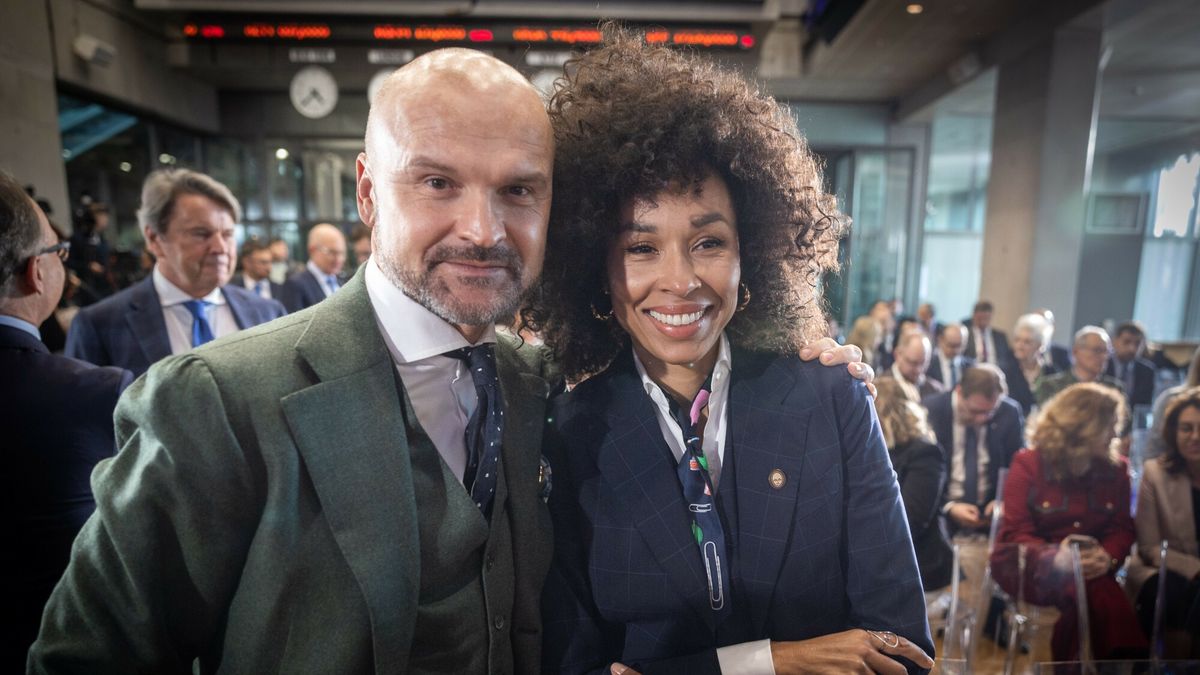 Polska. Rok prze?omu - wydarzenie z udzia?em premiera
10.02.2025 Warszawa Gielda Papierow Wartosciowych "Polska. Rok przelomu" wydarzenie z udzialem premiera Donalda Tuska fot. Jacek Dominski/REPORTER
N/z: Rafal Brzoska, Omenaa Mensah
Jacek Dominski/REPORTER