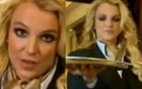 Britney Spears w roli... kelnerki!