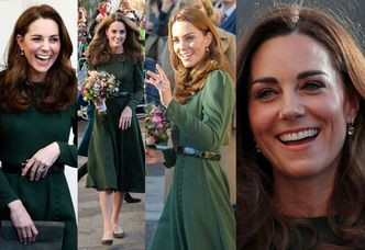 Księżna Kate w sukience "własnego projektu" odwiedza organizację charytatywną (ZDJĘCIA)