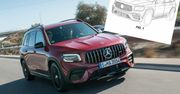 Mercedes-AMG GLB 45 na szkicach patentowych. Topowa wersja będzie miała 421 KM!