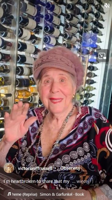 Nie żyje Helen Siff