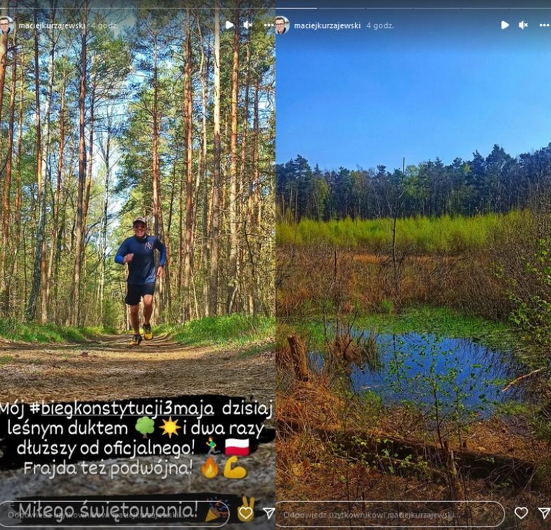 Maciej Kurzajewski w Święto Narodowe Trzeciego Maja 