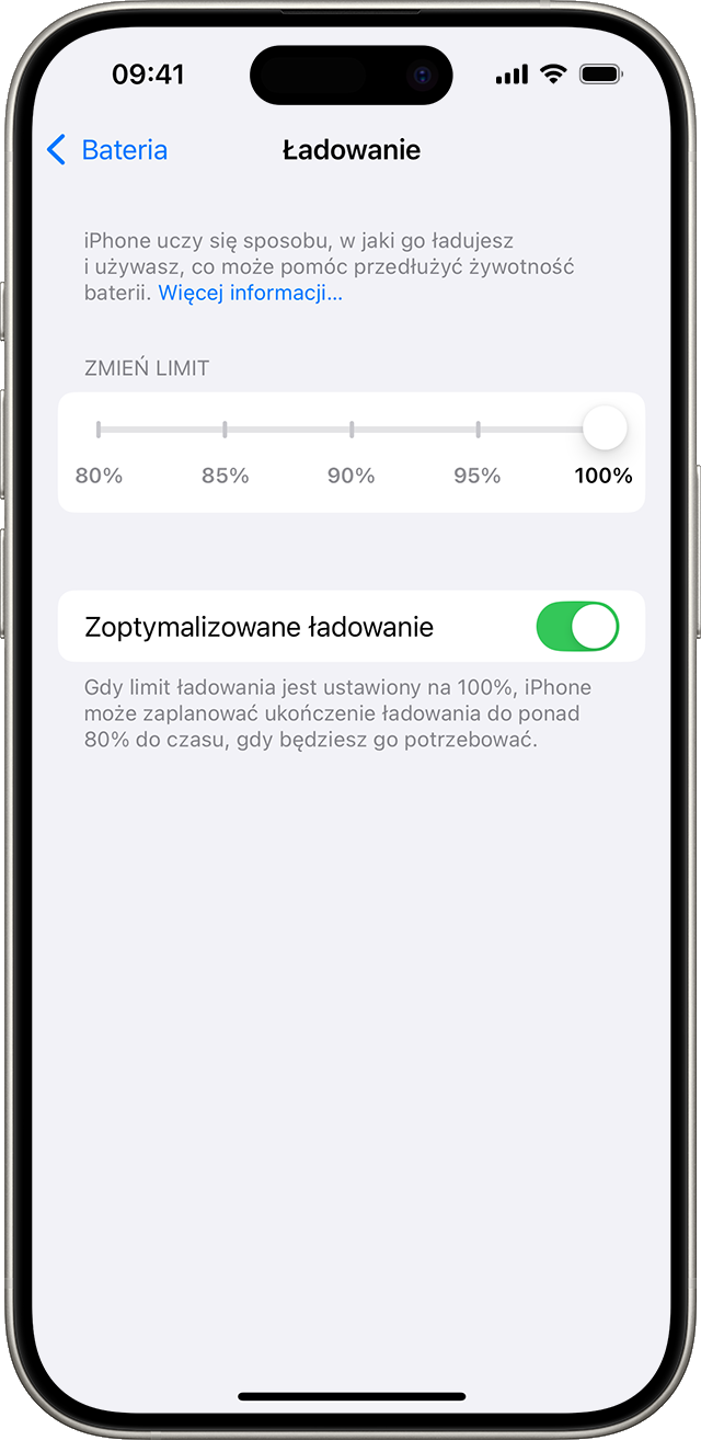 iOS oferuje funkcje, które pomagają zadbać o baterię w iPhonie