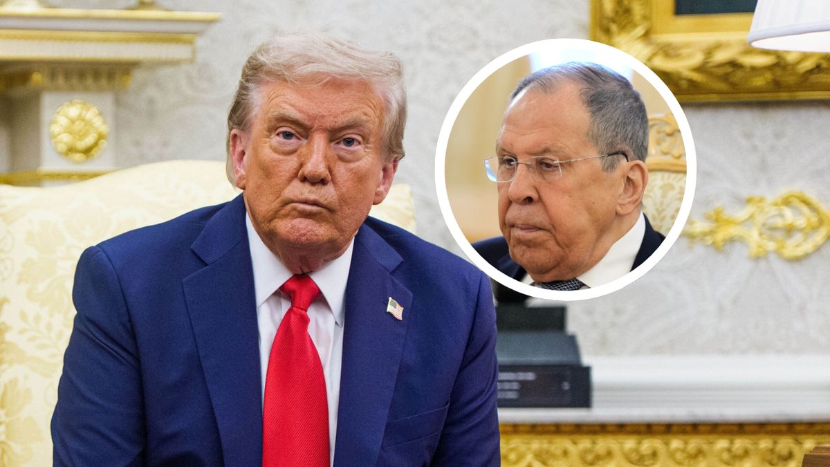 Donald Trump i Siergiej Ławrow