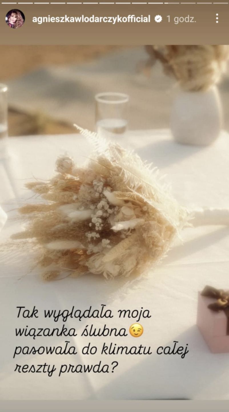 Agnieszka Włodarczyk o ślubie