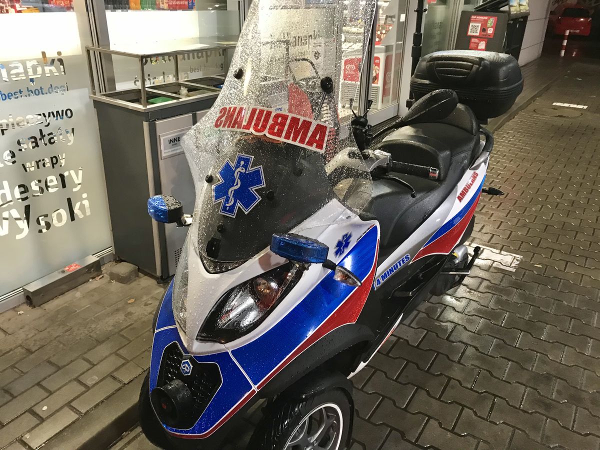 Motoambulas Marcina Borkowskiego