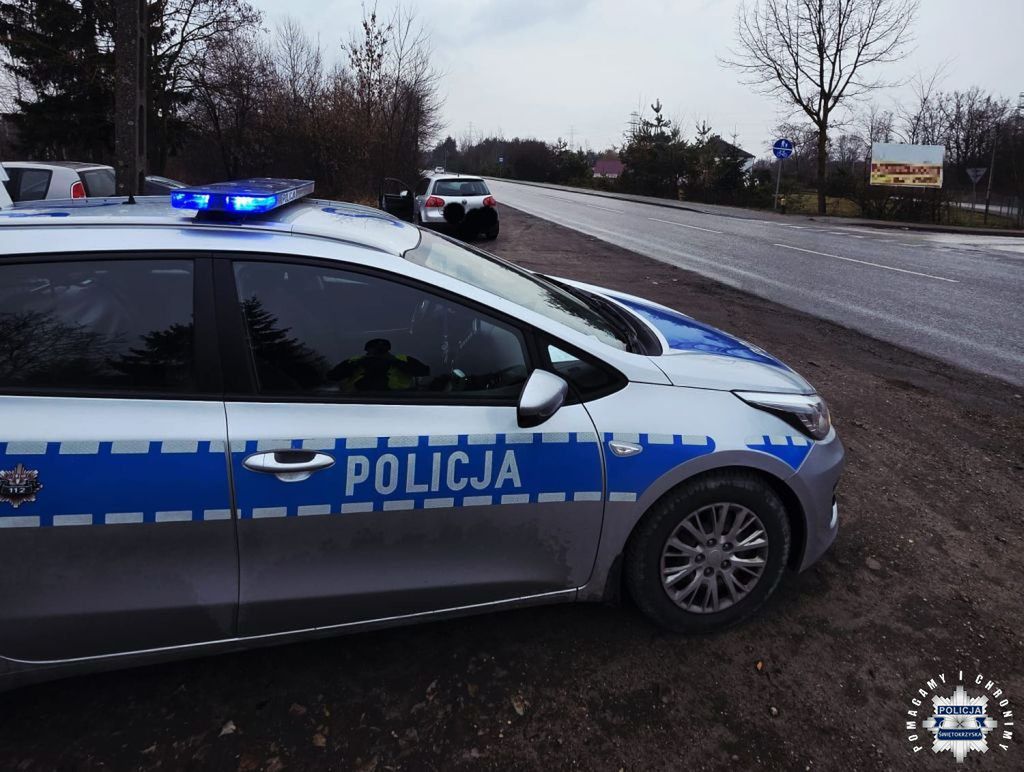 Nietrzeźwy kierowca zatrzymany w Łęgu. Miał 0,6 promila alkoholu