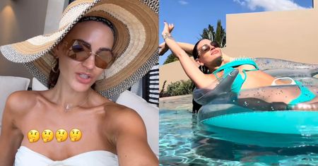 Honorata Skarbek pręży się W BIKINI i dopytuje fanów: "Czy to jest normalne, żeby nie ubierać dzieci na publicznych plażach?"