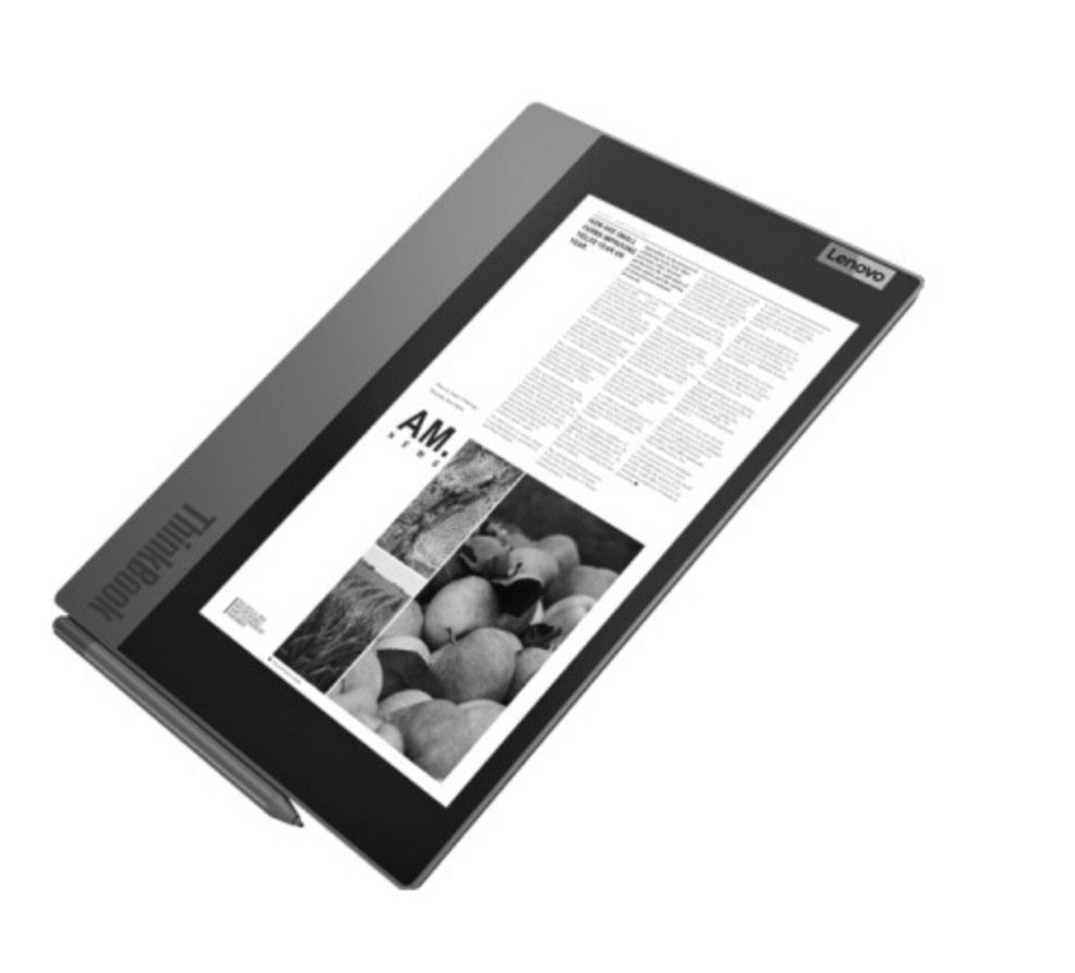 Lenovo ThinkBook Plus to laptop z dodatkowym ekranem z e-papieru. Czytnik e-ink w komputerze 3