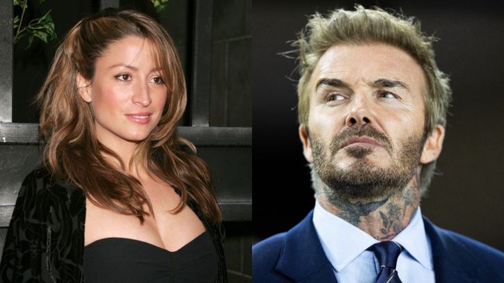 Domniemana kochana Davida Beckhama uderza w piłkarza