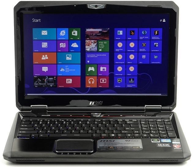 MSI GT60 laptop gamingowy windows 8 widok