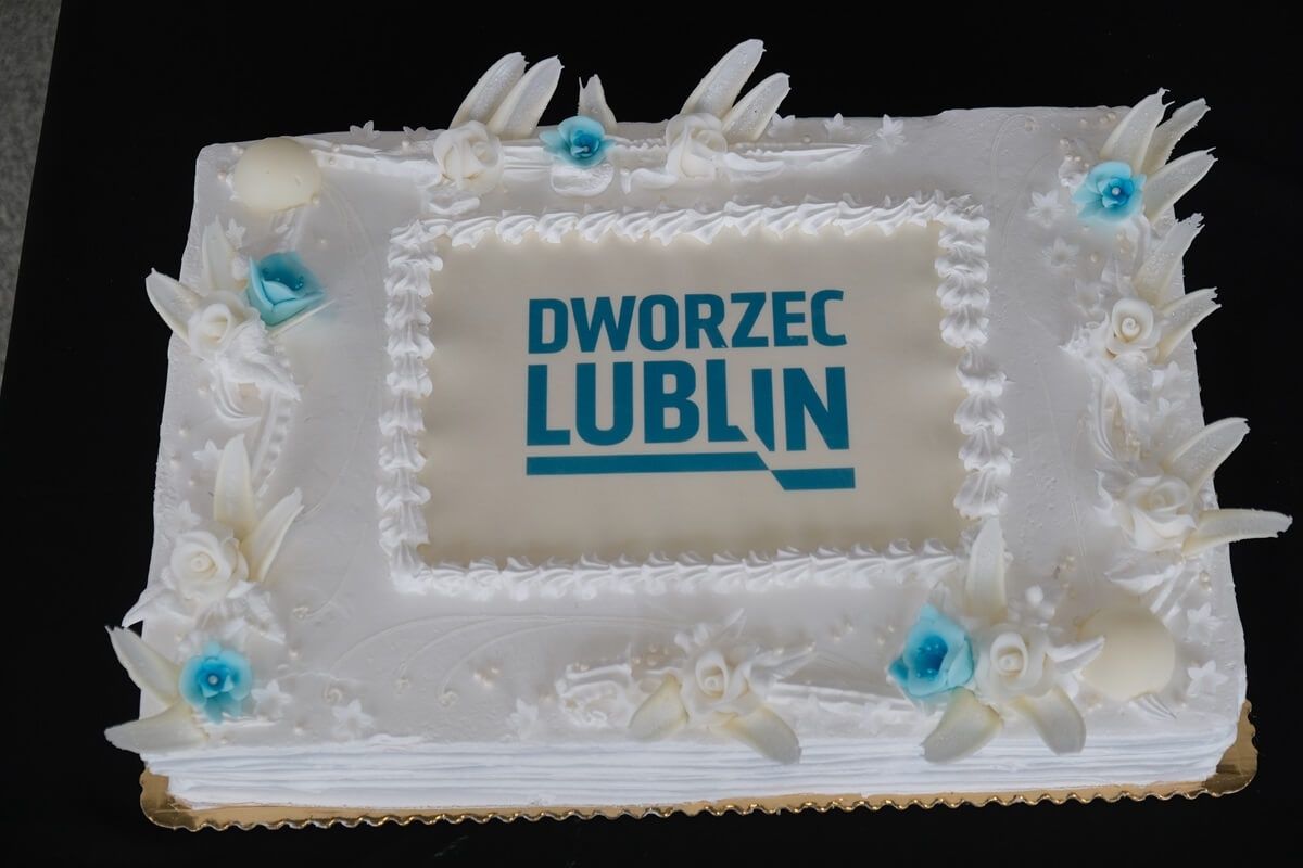 Tort z okazji 1. roku działania Dworca Lublin