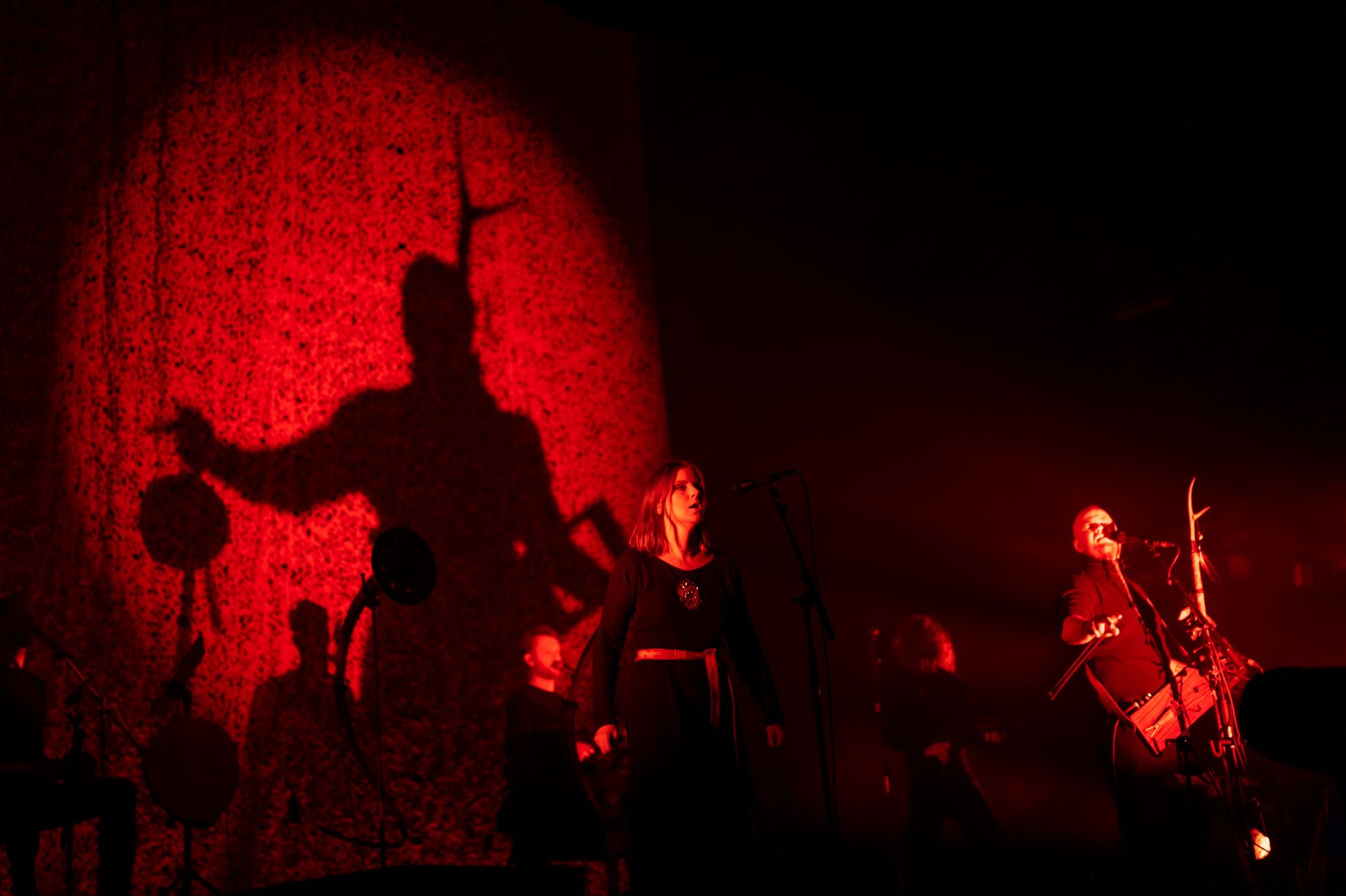 Wardruna na scenie Gdańskiego Teatru Szekspirowskiego