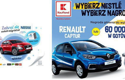 Nestlé Polska z loteriami w sieciach Kaufland i Intermarche