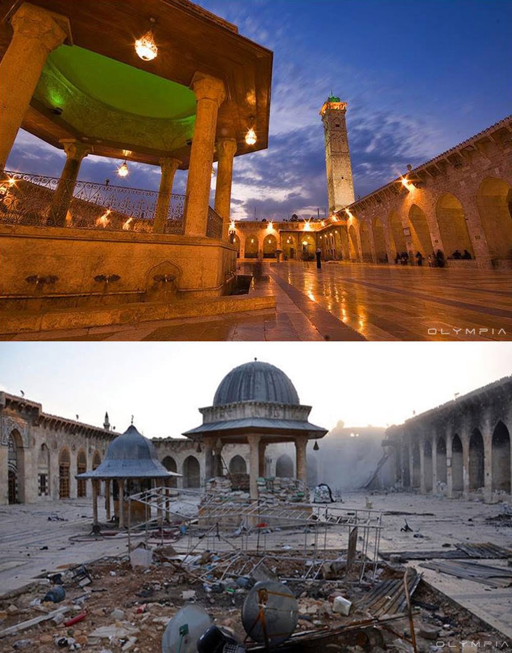 Syria przed i po wojnie - przerażające zdjęcia ukazujące zniszczenia i dramat mieszkańców 13