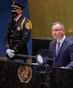 Wpadka Andrzeja Dudy na sesji ONZ. Pomylił prezydentów
