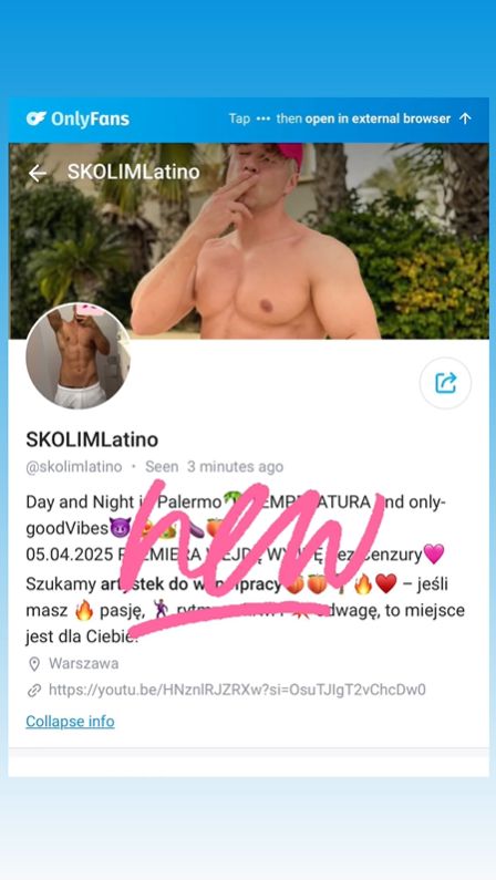 Skolim z kontem na OnlyFans?