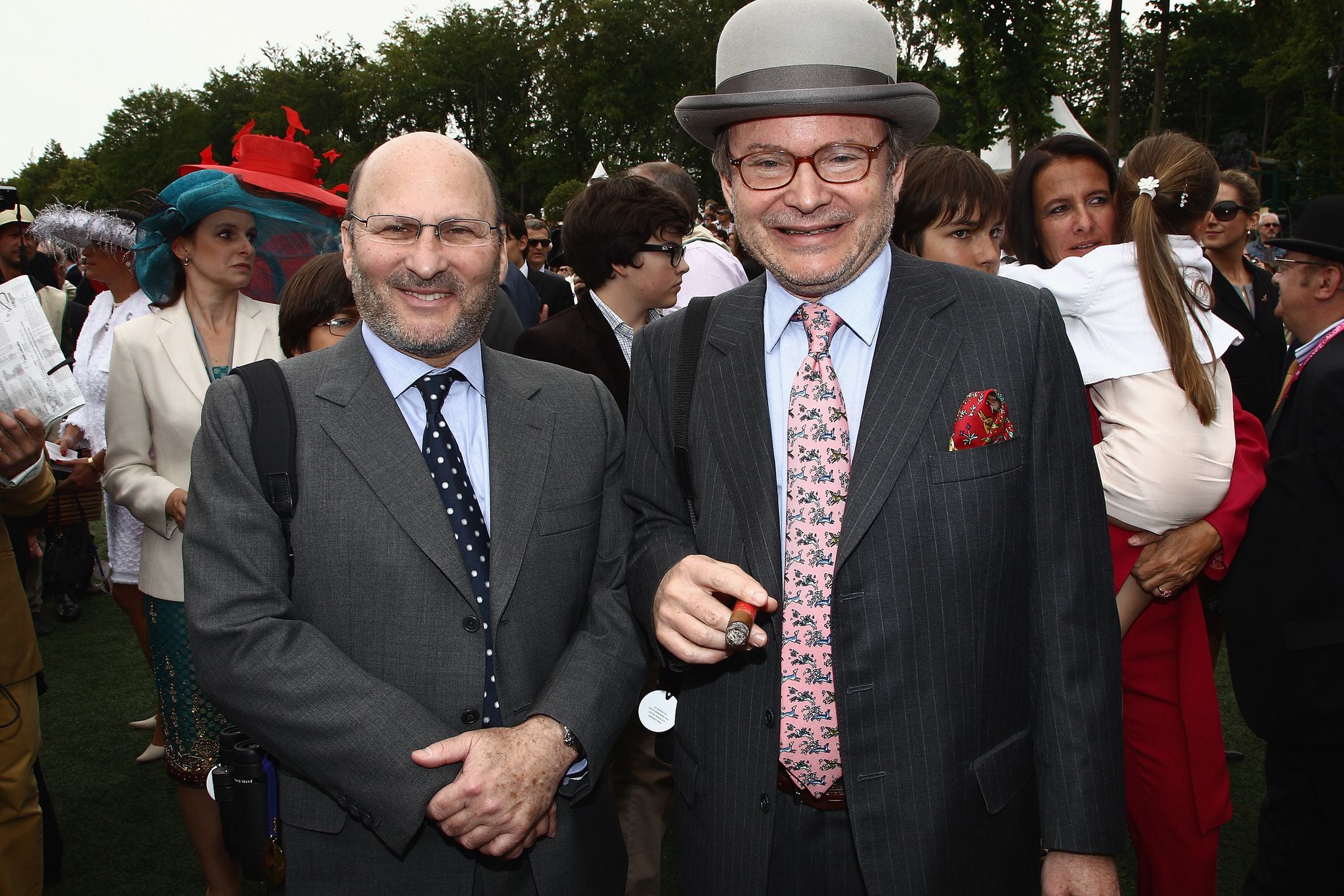 Prix De Diane Longines At Hippodrome ChantillyCHANTILLY, FRANCE - JUNE 12:  Alain Wertheimer (R) and his brother Gerard Wertheimer attend the Prix de Diane Longines at Hippodrome de Chantilly on June 12, 2011 in Chantilly, France.  (Photo by Julien Hekimian/WireImage)Julien HekimianCelebrities