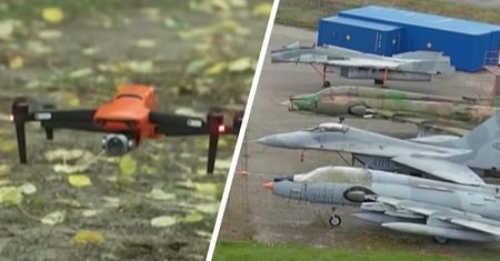 Dziennikarz latał dronem nad obiektami wojskowymi. Nikt nie reagował