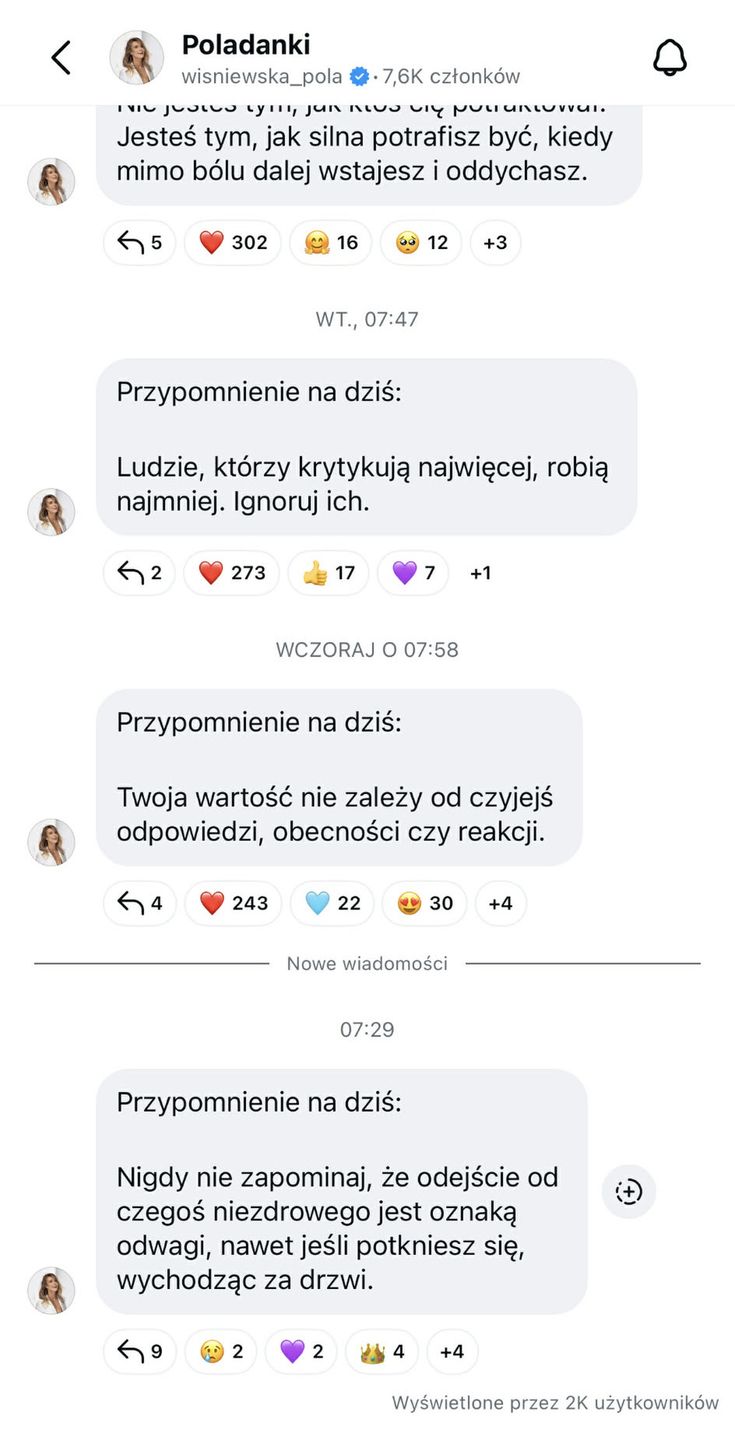 Pola Wiśniewska zamieściła wymowny wpis