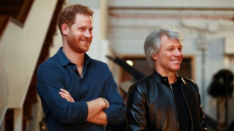 Książę Harry, Jon Bon Jovi