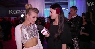 Joanna Krupa na pokazie Roberta Kupisza