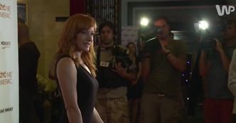 "Żyć nie umierać": Magdalena Walach na premierze