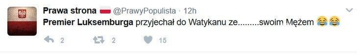 premier Luksemburga z mężem