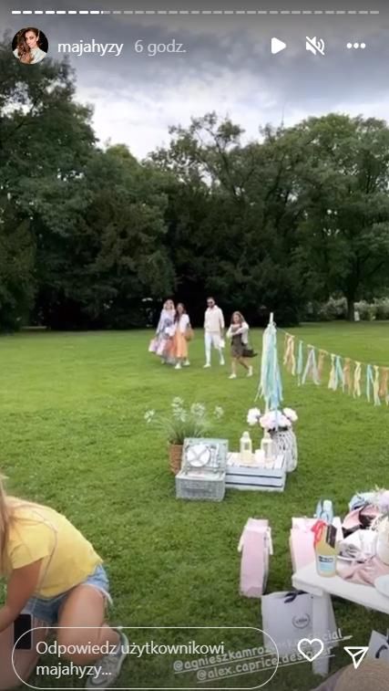 Maja Hyży zorganizowała baby shower