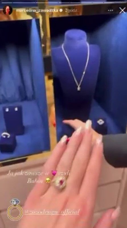 Marcelina Zawadzka i jej partner w butiku
