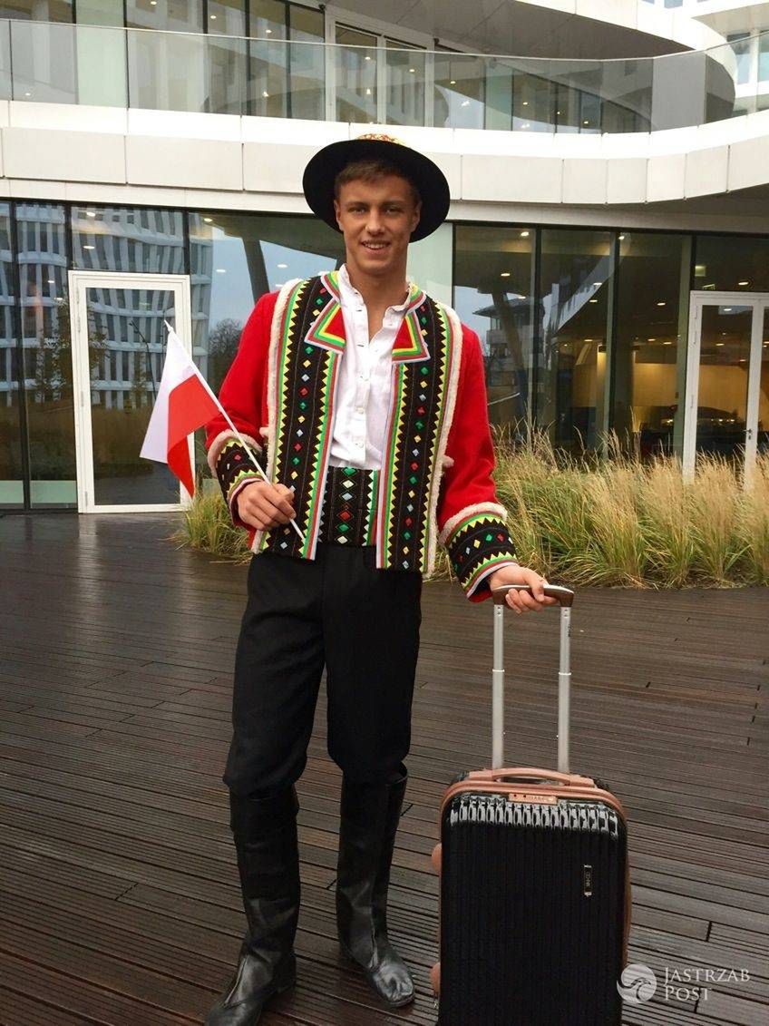 W takim stroju narodowym Rafał Jonkisz wystąpi na wyborach Mister International 2015