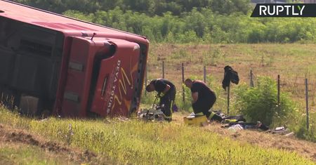 Tragiczny wypadek autokaru w Chorwacji. Zginęło 10 osób.