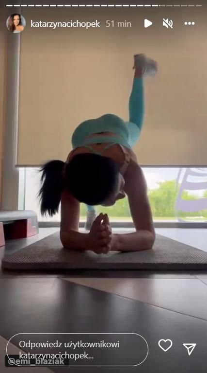 Kasia Cichopek - sylwetka i ćwiczenia