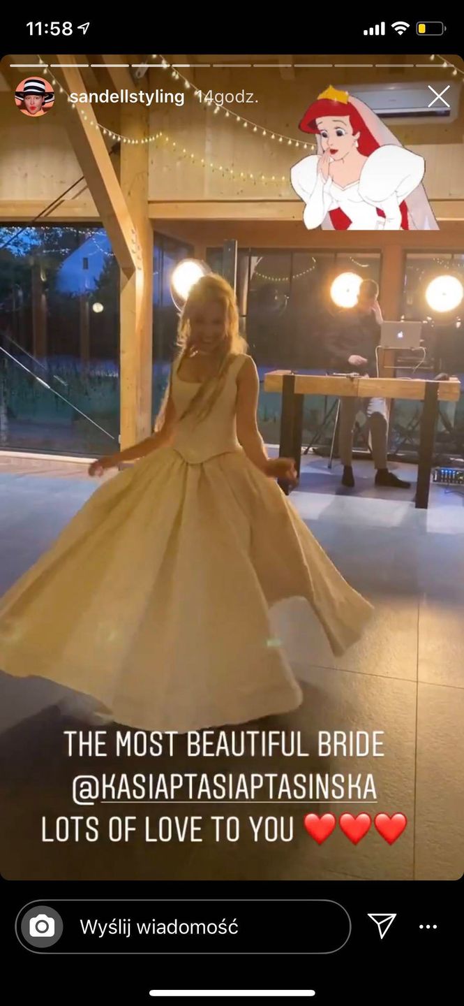 Katarzyna Ptasińska ślub