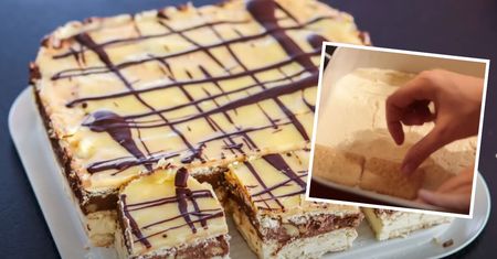 Z kremu, ciastek i czekolady zrobisz ciasto bez pieczenia w 20 minut. Burza Piaskowa wygląda przebojowo
