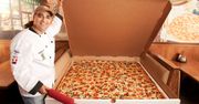 Największa pizza na świecie to wyzwanie, z którym poradzą sobie jedynie nieliczni. Dałbyś radę?