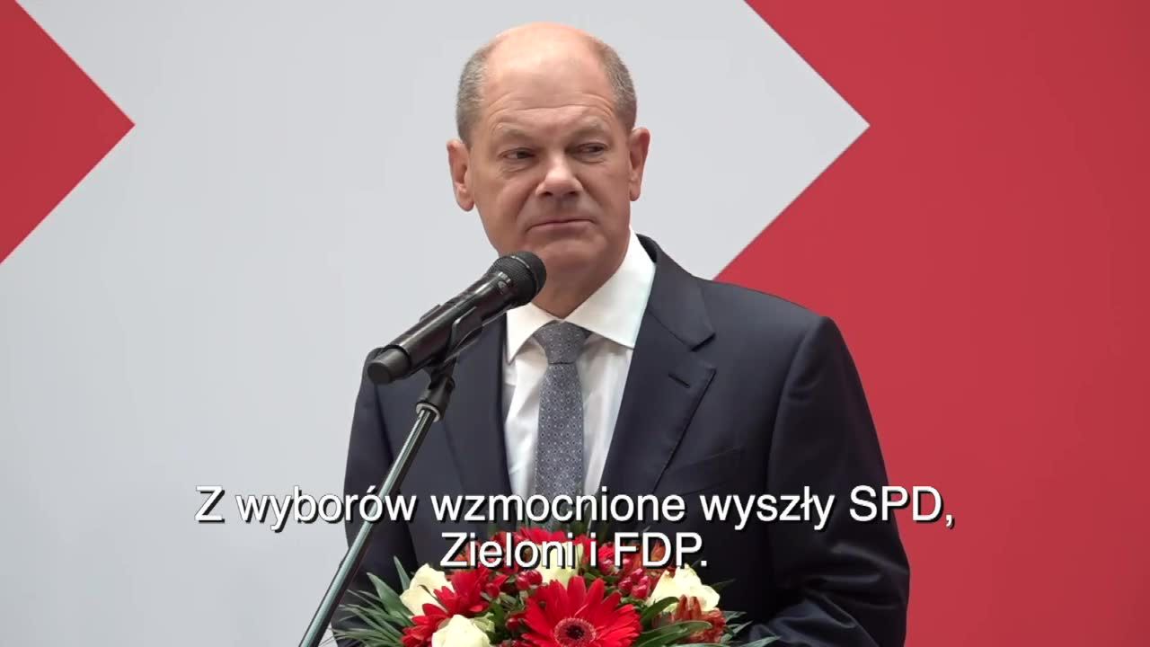 Kandydat SPD na kanclerza Niemiec: Wyborcy wyraźnie wskazali, kogo chcą widzieć w nowym rządzie