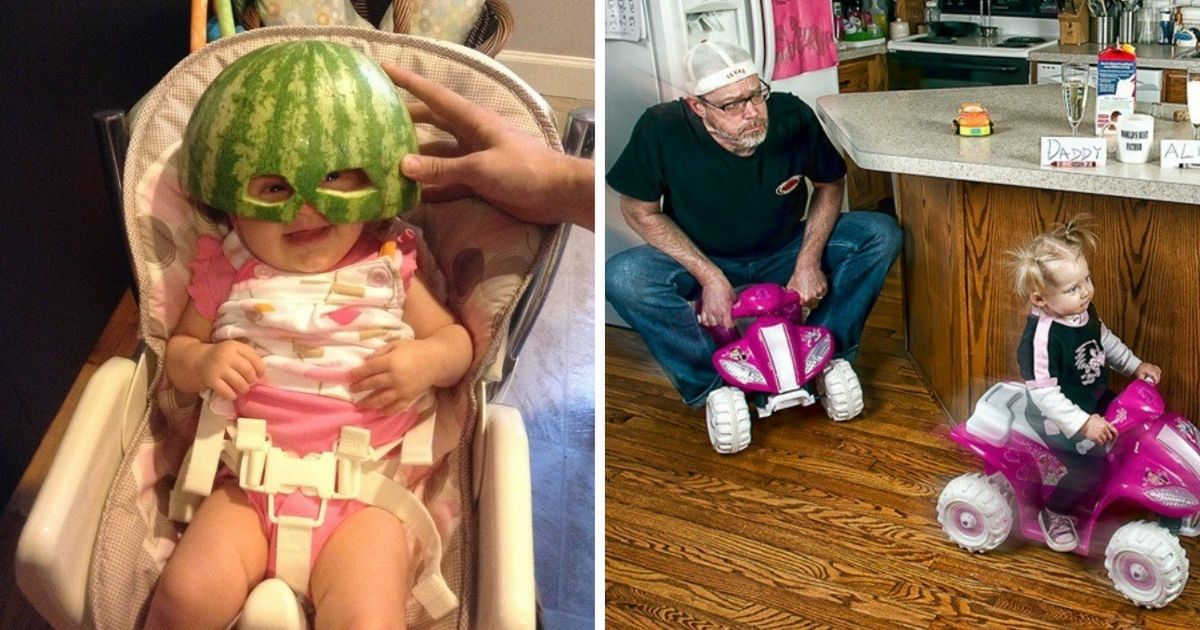 24 Pictures of Exceptional Dads, for Whom Paternity, Is an Extremely Funny Mission.
