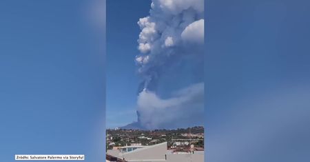 Etna ciągle aktywna. 12 erupcji wulkanu w ciągu miesiąca.