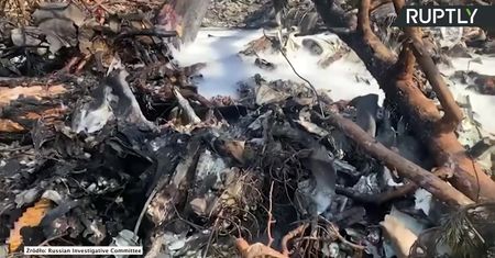 Katastrofa rosyjskiego samolotu wojskowego w okolicach Moskwy.