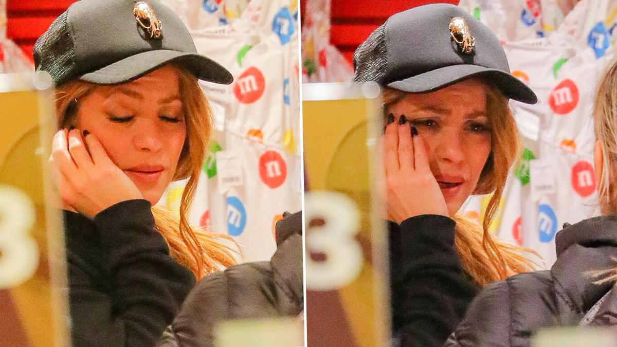Shakira płacze w miejscu publicznym (fot. East News)