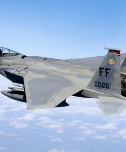 Katastrofa amerykańskiego myśliwca F-15 na Okinawie. Pilot przeżył