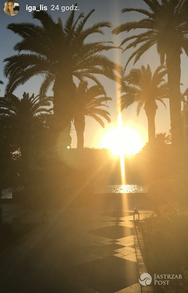 Iga Lis na wakacjach w Marrakeszu - Instagram